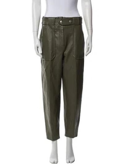 Pre-owned Veronica Beard Straight Leg Pants W/ Tags In Green