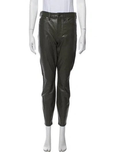 Pre-owned Veronica Beard Straight Leg Pants W/ Tags In Green