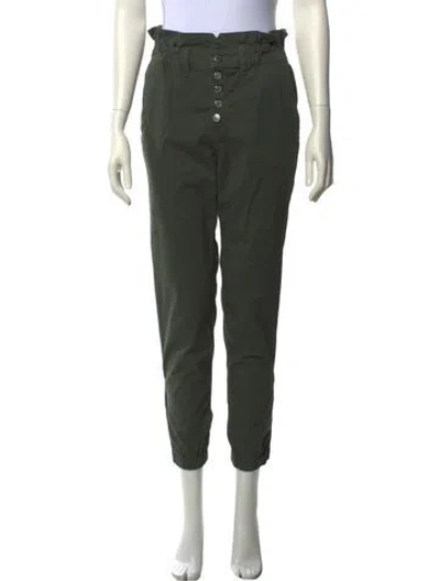 Pre-owned Veronica Beard Straight Leg Pants W/ Tags In Green