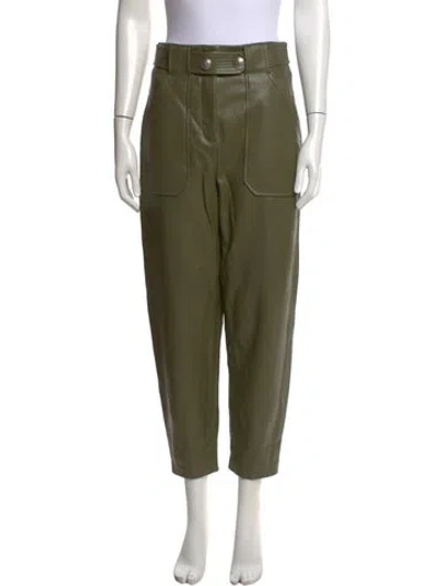 Pre-owned Veronica Beard Straight Leg Pants W/ Tags In Green