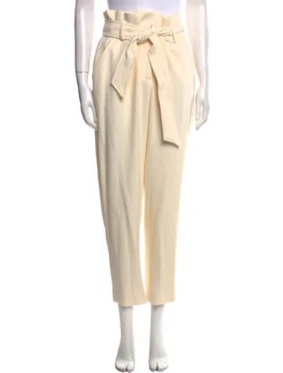 Pre-owned Veronica Beard Straight Leg Pants W/ Tags In Neutral