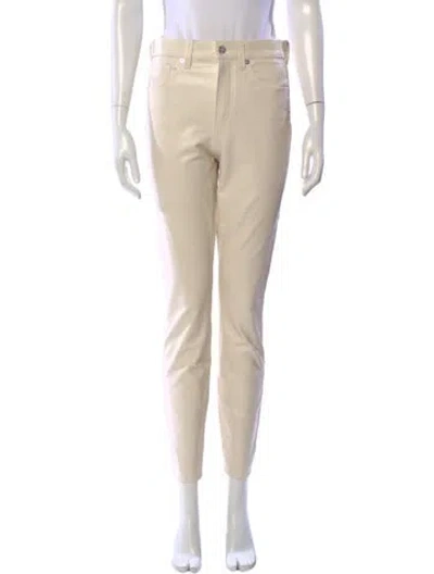Pre-owned Veronica Beard Straight Leg Pants W/ Tags In Neutral