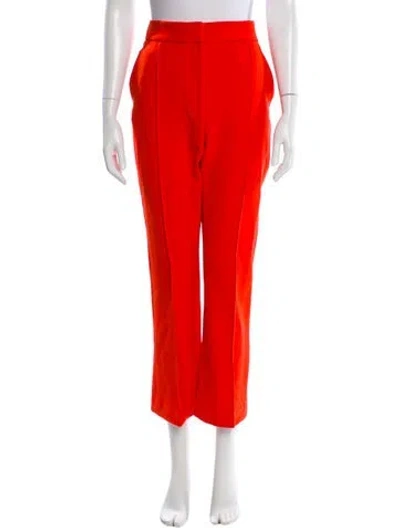 Pre-owned Veronica Beard Straight Leg Pants W/ Tags In Orange