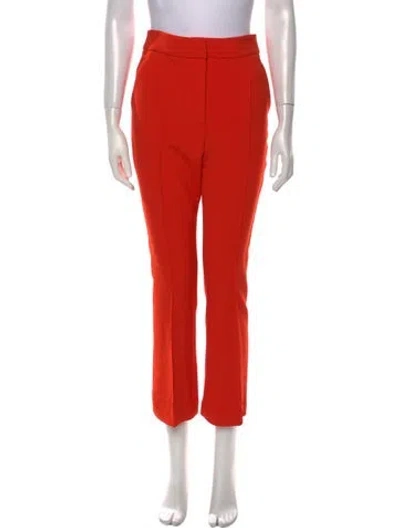Pre-owned Veronica Beard Straight Leg Pants W/ Tags In Orange
