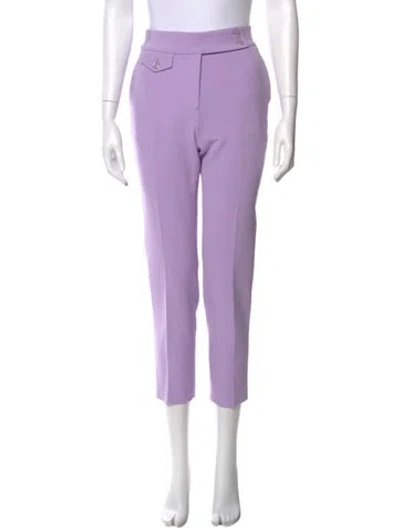 Pre-owned Veronica Beard Straight Leg Pants W/ Tags In Purple