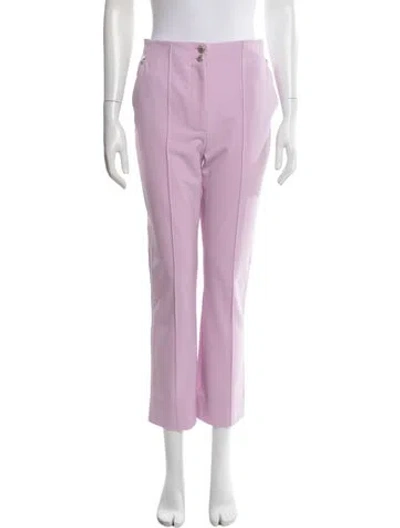 Pre-owned Veronica Beard Straight Leg Pants W/ Tags In Purple