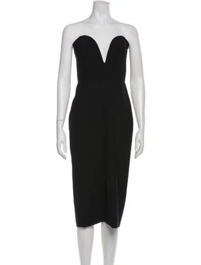 Pre-owned Veronica Beard Strapless Knee-length Dress W/ Tags In Multi