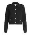 Veronica Beard Katia Knit Jacket In Black In Black