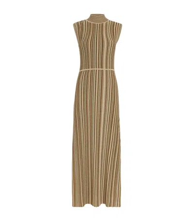 VERONICA BEARD STRIPE ANNA MAXI DRESS
