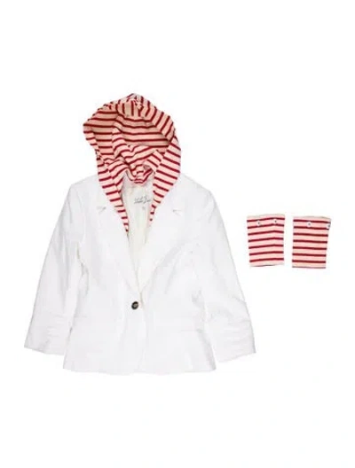 Pre-owned Veronica Beard Striped Blazer