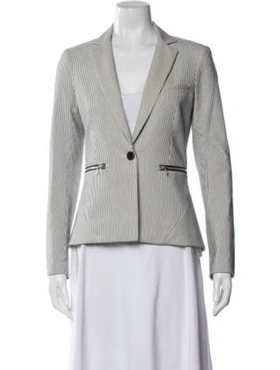 Pre-owned Veronica Beard Striped Blazer In Multi