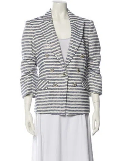 Pre-owned Veronica Beard Striped Blazer W/ Tags