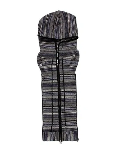 Pre-owned Veronica Beard Striped Dickey In Blue