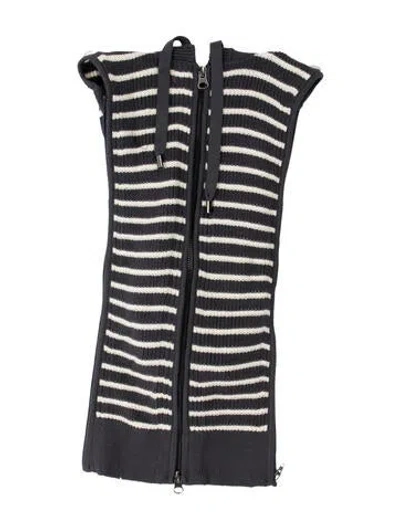 Pre-owned Veronica Beard Striped Dickey In Multi