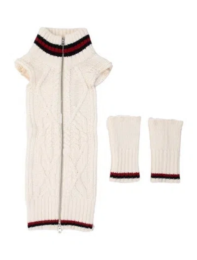 Pre-owned Veronica Beard Striped Dickey In Neutrals