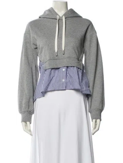 Pre-owned Veronica Beard Striped Jacket In Gray