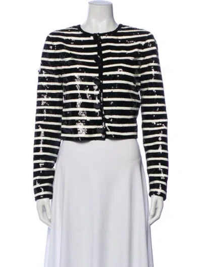 Pre-owned Veronica Beard Striped Jacket W/ Tags In Multi