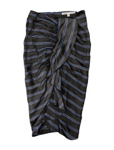 Pre-owned Veronica Beard Striped Knee-length Skirt In Multi