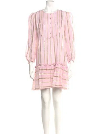 Pre-owned Veronica Beard Striped Mini Dress