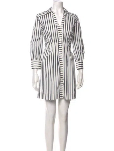 Pre-owned Veronica Beard Striped Mini Dress W/ Tags In Multi