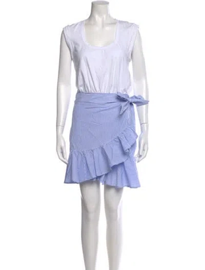 Pre-owned Veronica Beard Striped Mini Dress W/ Tags In Multi