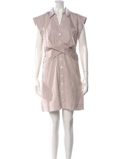 Pre-owned Veronica Beard Striped Mini Dress W/ Tags In Multi