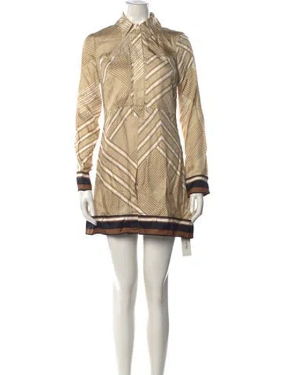 Pre-owned Veronica Beard Striped Mini Dress W/ Tags In Multi