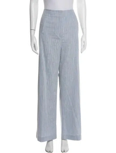 Pre-owned Veronica Beard Striped Pantsuit In Blue