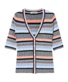Veronica Beard Striped Sweater In Multi