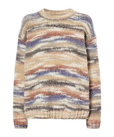 VERONICA BEARD STRIPED SWEATER