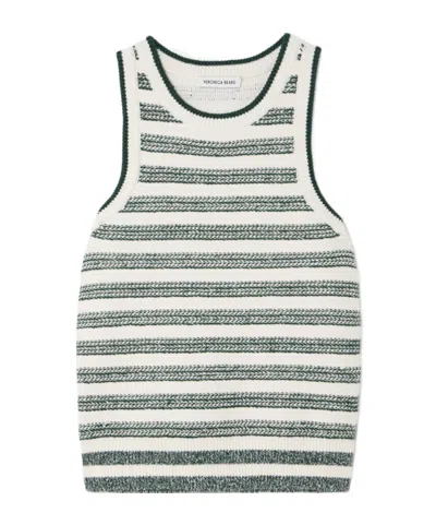 Veronica Beard Striped Vest In Multi