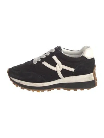Pre-owned Veronica Beard Suede Athletic Sneakers In Multi