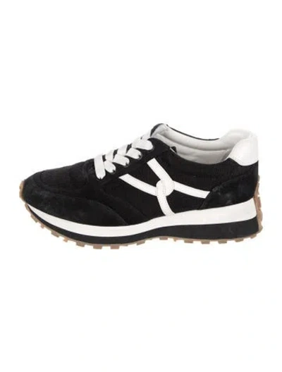 Pre-owned Veronica Beard Suede Athletic Sneakers In Multi