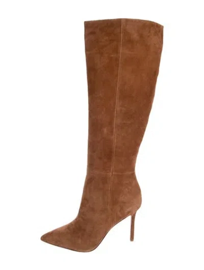 Pre-owned Veronica Beard Suede Boots In Brown