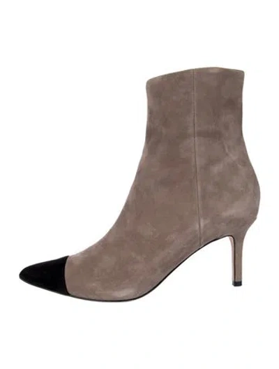 Pre-owned Veronica Beard Suede Boots In Brown