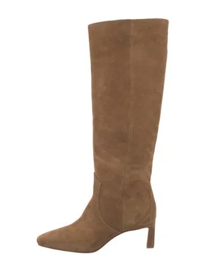 Pre-owned Veronica Beard Suede Boots In Brown