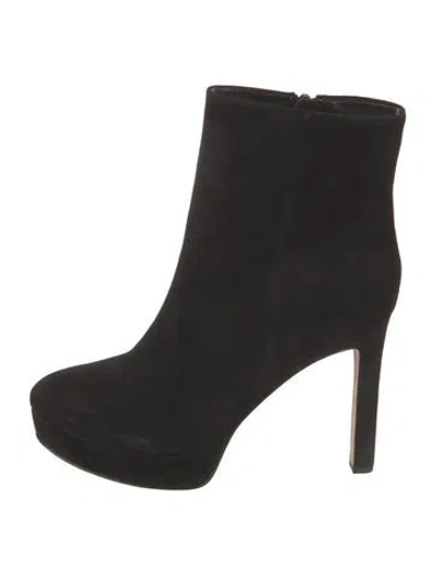Pre-owned Veronica Beard Suede Boots W/ Tags In Black