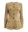 Veronica Beard Cargo Orrin Jacket Desert Khaki In Neutral