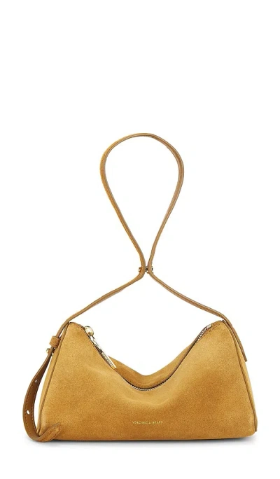 Veronica Beard Suede Prism Bag In Tan