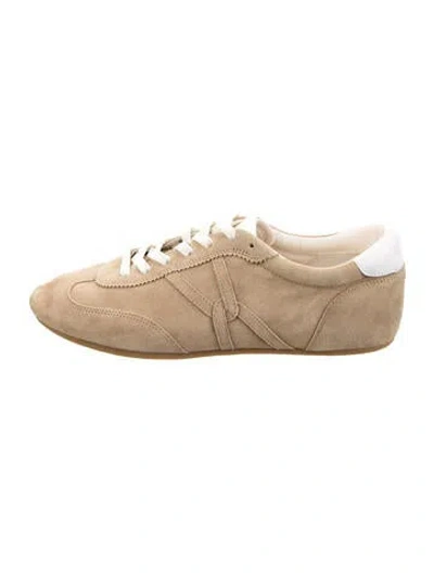 Pre-owned Veronica Beard Suede Sneakers In Multi