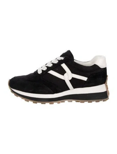 Pre-owned Veronica Beard Suede Sneakers In Multi
