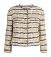 Veronica Beard Sumira Metallic Tweed Jacket