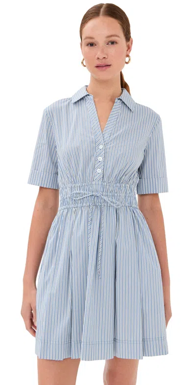 Veronica Beard Susan Dress Blue/multi