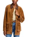 Veronica Beard Suz Dickey Coat Whisky In Whisky
