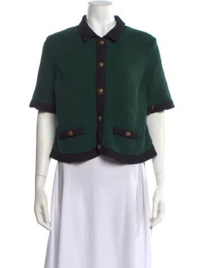 Pre-owned Veronica Beard Sweater In Green