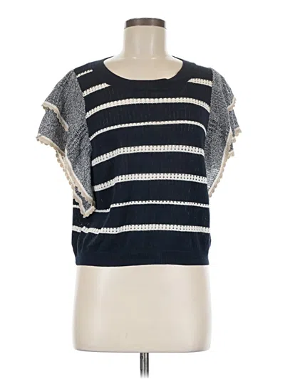 Pre-owned Veronica Beard Sweater Vest In Blue