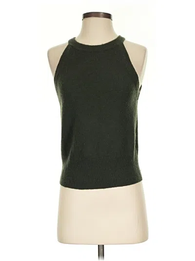 Pre-owned Veronica Beard Sweater Vest In Green