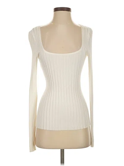Pre-owned Veronica Beard Sweater Vest In White