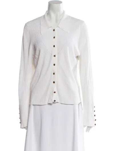 Pre-owned Veronica Beard Sweater In White