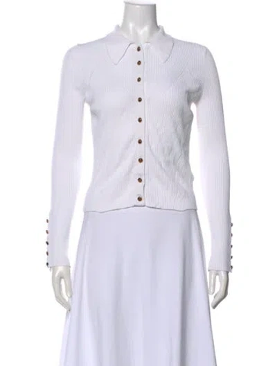 Pre-owned Veronica Beard Sweater In White